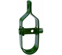MORSETTO TIRAFILO TENDIFILO PLASTIFICATO TIRA FILO RETE RECINZIONE VERDE 10pz