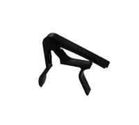 Morsetto traspositore a clip a sostituzione, Capotasto for chitarra 4 pezzi multicolore for acustica classica elettrica morsetto di accordatura in lega alluminio(Black)