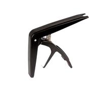 Morsetto traspositore a clip a sostituzione, Capotasto for chitarra acustica, 4 pezzi, multicolore, in plastica e metallo, con clip strumenti for cambiare le corde(Black)