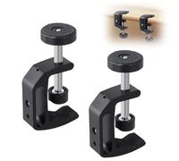 Morsetto Universale C, 2 Pezzi Piccolo Morsetto di Tipo C, Morsetti a Vite da Tavolo, Regolabile Morsetti a Vite, Campo di Serraggio 0-47 mm, per Fai Da Te, Lavorazione del Legno, Montaggio a Casa