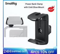 Morsetto universale per Power Bank SmallRig con supporto per pattino freddo compatibile con Power Bank con portata da 55 mm a 86 mm di larghezza per gabbia 4600