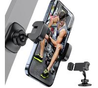 Morsetto universale resistente per smartphone con supporto magnetico per | Palestra aspetto metallico, accessorio fitness, supporto per telefono da palestra per palestra, moto, serbatoio, trattore