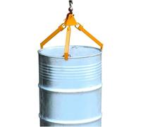 Morsetto Verticale per Il Sollevamento del Tamburo Dell'olio Morsetto per Lamiera Morsetto per Fusti Sollevatore per Fusti da 1000 Libbre 30-55 Gallo Divaricatore per Gancio A Botte, 2