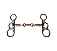 Morso a bocca di cavallo in metallo per esterni leggero per cavallo