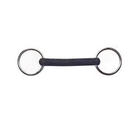 Morso ad anelli in acciaio inox intero in gomma flessibile 18 mm Sartore