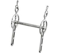 Morso liverpool intero dritto in acciaio inox con barbozzale 13 mm Sartore