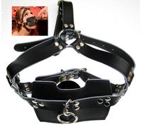 MORSO palla bocca in silicone SLAVE gag ball a scomparsa Sadomaso Facciale