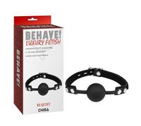 Morso per Bocca Bondage in Silicone Costrittivo Unisex