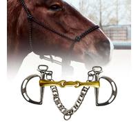 Morso per cavallo in metallo Bocca di rame con ganci per cordoli