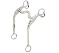 Morso western in acciaio inox pieno a collo d'oca 12 mm