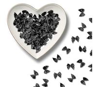 MORSUNBELA Fiocchi Regalo Mini Decorativi Fiocco Matrimonio Nero
