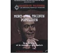 Mort d'un tribun populiste