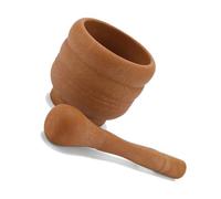 Mortaio Con Pestello Aglio, noci, spezie, pestello e mortaio, fondo antiscivolo, set di pestelli facili da pulire(Type A)