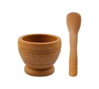 Mortaio Con Pestello Mortaio e pestello Set macinacaffè pressa frantoio schiacciapatate for pepe aglio erbe spezie set di utensili da cucina(A)