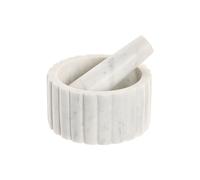 Mortaio da cucina Home ESPRIT Marmo 12,5 x 12,5 x 7,5 cm