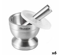 Mortaio da cucina Quttin Acciaio inossidabile Acciaio 9,8 x 8,2 cm Antiscivol