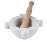 MORTAIO MARMO PESTELLO LEGNO cm 20