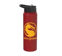 Mortal Kombat 11 Dragon Logo Stainless Steel Insulated Water Bottle