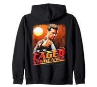 Mortal Kombat 2 Johnny Cage Caged Vengeance Felpa con Cappuccio