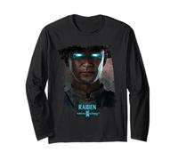 Mortal Kombat 2 Raiden Portrait Maglia a Manica