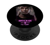 Mortal Kombat 2 Sonya Blade Portrait PopSockets PopGrip Adesivo