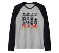 Mortal Kombat 30 Merchandising da Combattimento mortale Maglia con Maniche Raglan