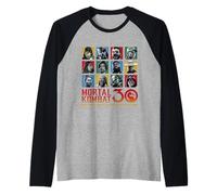 Mortal Kombat 30 Merchandising da Combattimento mortale Maglia con Maniche Raglan