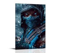 Mortal Kombat Art, poster decorativo da parete, per soggiorno, camera da letto, decorazione moderna per camera da letto, 60 x 90 cm