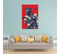 Mortal Kombat Art Sub Zero, poster decorativo su tela, per soggiorno, ragazza, camera da letto, pittura da parete, arte moderna, per la casa, per la camera da letto, per la camera da letto, 60 x 90 cm