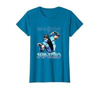 Mortal Kombat Klassic Sub Zero Maglietta, Donna, Zaffiro, XS