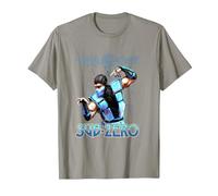 Mortal Kombat Klassic Sub Zero Maglietta, Uomo, Ardesia, 3XL