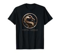 Mortal Kombat Movie Logo Maglietta