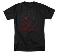 Mortal Kombat X - Bloody Seal - T-Shirt A Maniche Corte Per Adulti Unisex - Nero