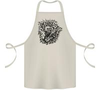 Mortale Portafoglio Chitarra Chitarrista Rock Metallo Punk Cotone Grembiule 100%