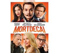 Mortdecai (DVD) Johnny Depp Gwyneth Paltrow Jeff Goldblum Ewan McGregor