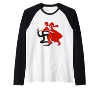 Morte alla Bestia fascista - Propaganda Sovietica della seconda Guerra Mondiale Maglia con Maniche Raglan