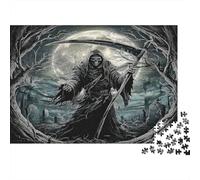 Morte gotica Puzzle 1000 Pezzi Adulti In Morte puzzle in Cartone Premium, Un Classico Puzzle A Pezzi Per Enigma Di Allenamento Alla Concentrazione, Ideale Per Giochi Di Puzzle D