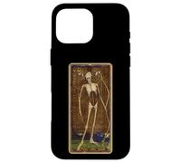 Morte tarocchi scheletro divinazione magia destino Custodia per iPhone 16 Pro Max