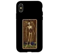 Morte tarocchi scheletro divinazione magia destino Custodia per iPhone X/XS