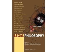 Morten E.J. Nielsen Legal Philosophy (Tascabile)