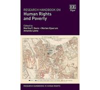 Morten Kjaerum Research Handbook on Human Rights and Poverty (Copertina rigida)