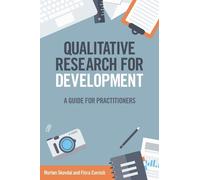 Morten Skovdal Flora Corni Qualitative Research for Developme (Copertina rigida)