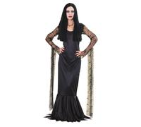 Morticia Addams Costume Famiglia Addams Donna Autorizzato Halloween Costume