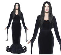 Morticia Costume Adulto Duchessa Del Maniero Halloween Costume S-L