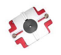 Mortise Jig - Modelli A Doppio Router Da 250 G, Strumento Di Slot Di Posizionamento, Taglio Delle Morti Accurato, Raggio Del Bordo Per Guida | Per Armadio, Porta, Progetti Di Lavorazione Del