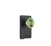 morto stanco zombie con caffè non morti mattina umore Halloween PopSockets PopWallet per MagSafe