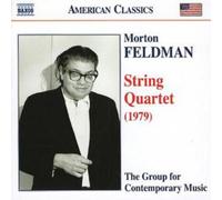 Morton Feldman String Quartet (1979) (Group for Contemporary Music) (CD) Album