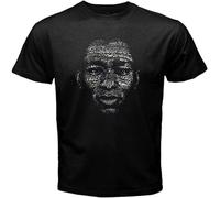 Mos Def Lyrycs Logo Men's T-Shirt Short Sleeve Round Neck Clothing Casual Black S
