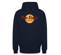 Mos Eisley Cantina Illustration - Felpa con cappuccio unisex | Illustrazione nostalgica del logo Mos Eisley Cantina dell'universo SW, ideale per i fan e come regalo