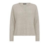 MOS MOSH - Cardigan Grigio Piuma Maglia - - Knitwear - Donna - Grigio - XS